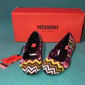 Women’s Missoni for Target Ballet Flats Size 6.5